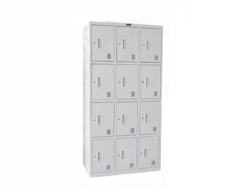 KL96-16A噴塑亞光十二門更衣柜