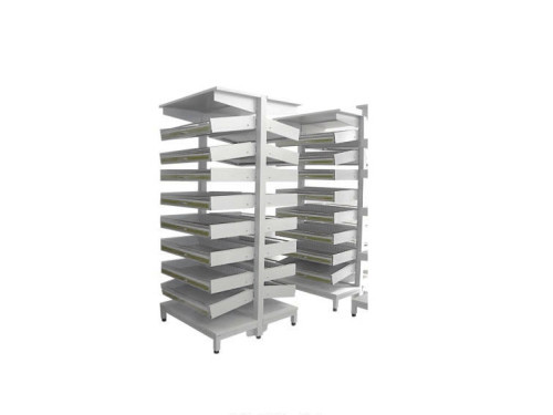 KL99-3A雙面可調(diào)式藥盤架（斜）